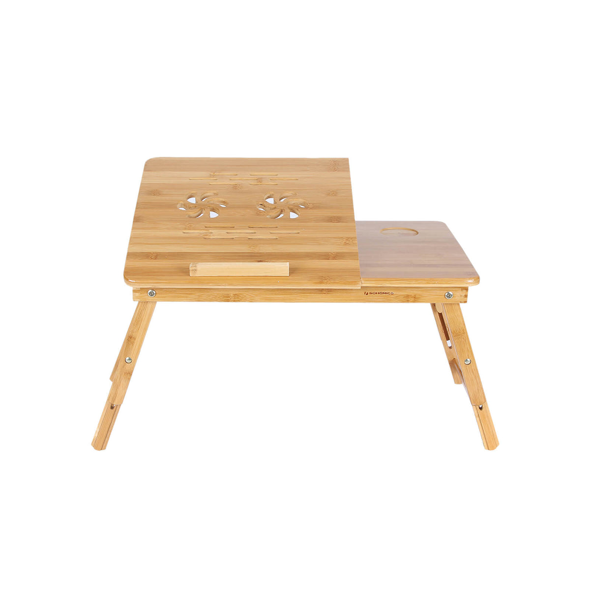 Table de Lit pour Ordinateur Portable en Bambou, Plateau d