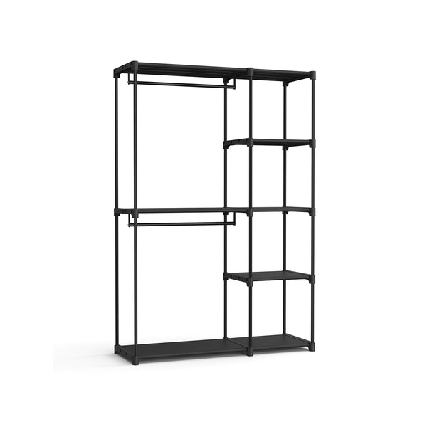 Armoire de rangement pliable noir